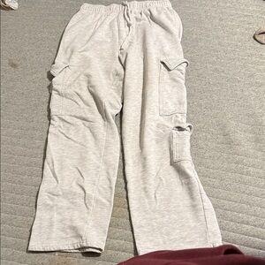 Light Gray Cargo Pants